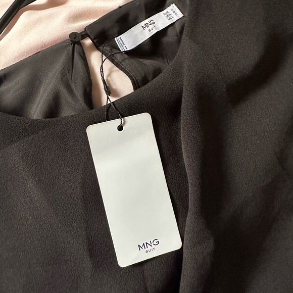 Mango Contrast Waist Dress - Picture 4 of 5